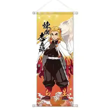 Demon Slayer Scroll Canvas Wall Hanging Anime Poster Wall Art