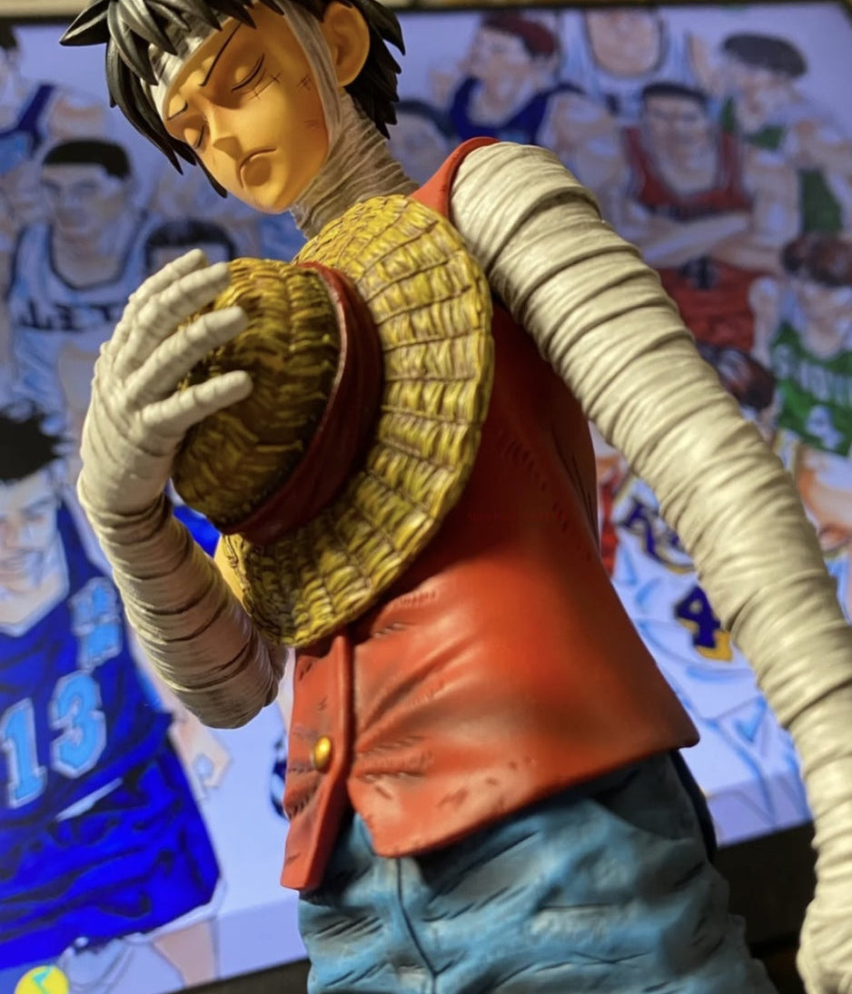 One Piece Figure Roronoa Zoro, Monkey d. Luffy, Vinsmoke Sanji, PVC Statue