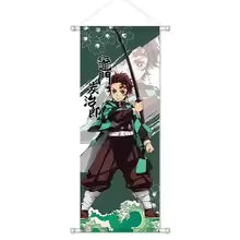 Demon Slayer Scroll Canvas Wall Hanging Anime Poster Wall Art