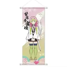 Demon Slayer Scroll Canvas Wall Hanging Anime Poster Wall Art