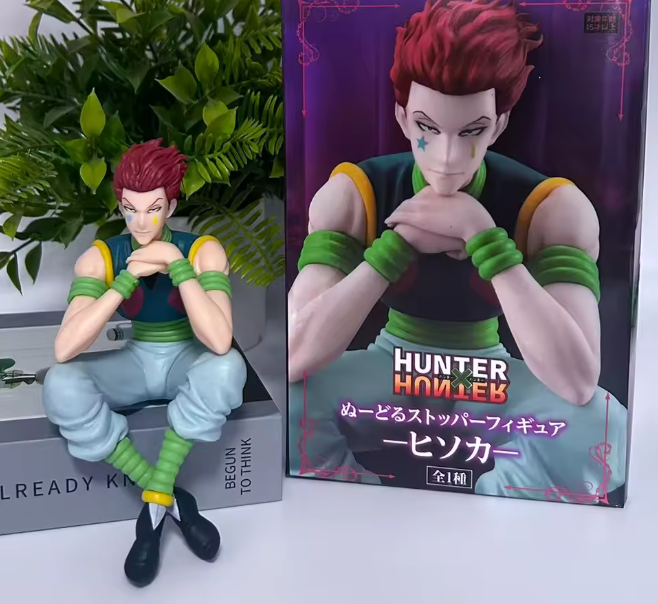 14cm HunterXHunter Anime Noodle Stopper Figure