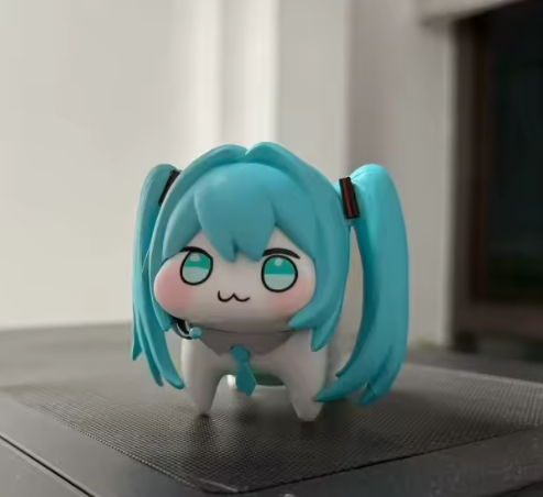 Hatsune Miku Figure Q Version Kawaii Desktop Decoration