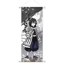 Demon Slayer Scroll Canvas Wall Hanging Anime Poster Wall Art